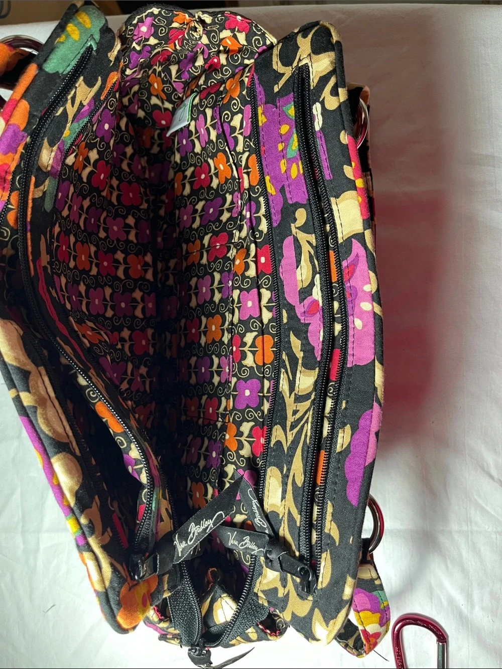 Vera Bradley NWT Whitney purse in Suzani pattern